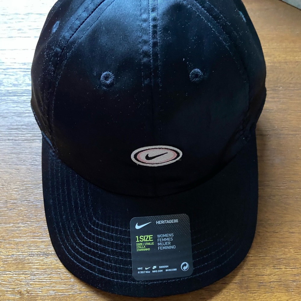 Nike Adjustable Hat with Floral Accents